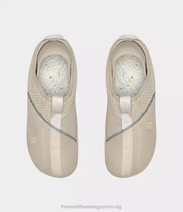 The North Face cipő J2LJ425 homokkő/gardenia fehér egynemű alaptábori öszvérek