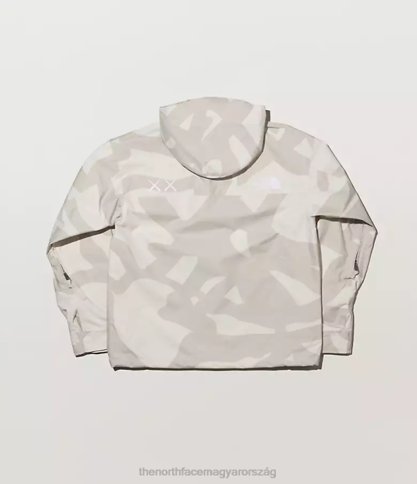 The North Face ruházat J2LJ52 kw holdfény elefántcsont 86 mtn nyomat egynemű tnf x kaws retro 1986-os hegyi kabát