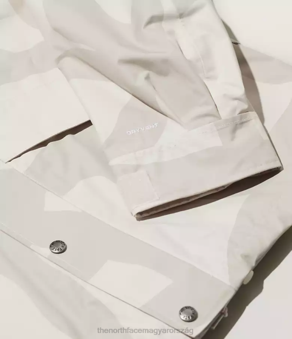 The North Face ruházat J2LJ52 kw holdfény elefántcsont 86 mtn nyomat egynemű tnf x kaws retro 1986-os hegyi kabát