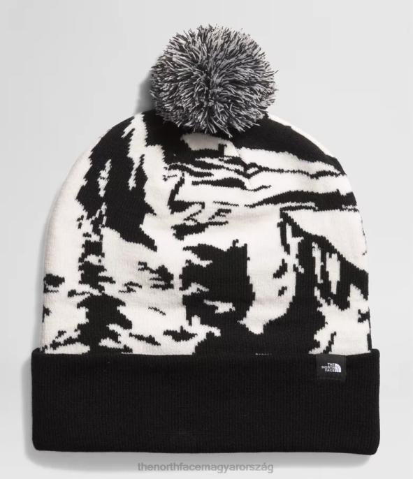 The North Face tartozék J2LJ1047 tnf fekete/gardenia fehér egynemű sí tuke