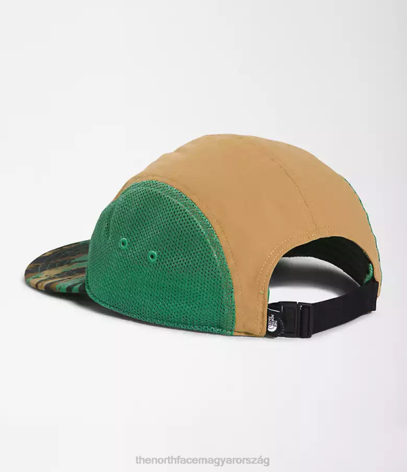 The North Face tartozék J2LJ1223 mély fű zöldre festett terepszínű nyomat egynemű osztály v. tábori kalap