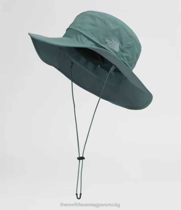 The North Face tartozék J2LJ230 sötét zsálya egynemű horizont szellő karimájú kalap