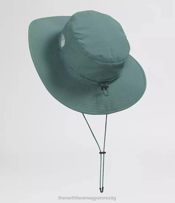 The North Face tartozék J2LJ230 sötét zsálya egynemű horizont szellő karimájú kalap