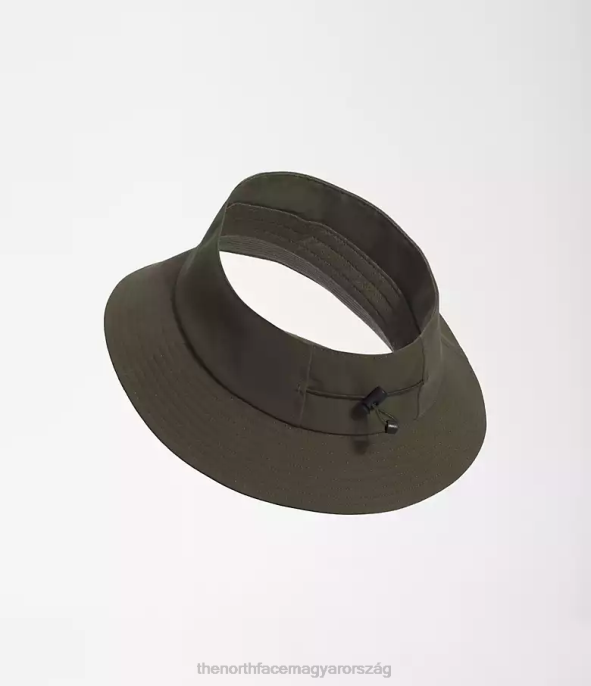 The North Face tartozék J2LJ339 új taupe zöld egynemű V osztályú felső csomós vödör