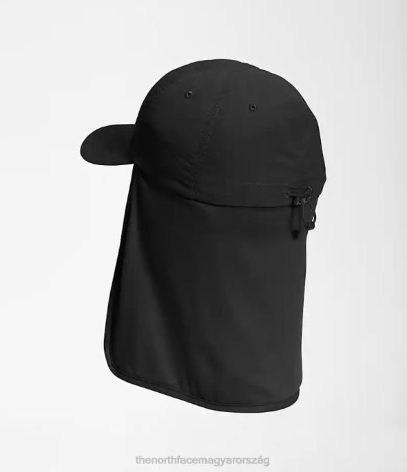 The North Face tartozék J2LJ365 tnf fekete egynemű horizont napvédő sapka