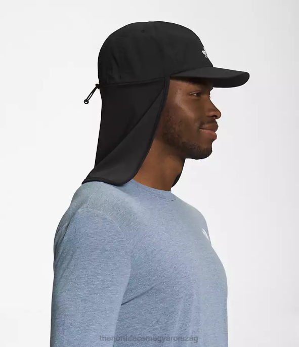 The North Face tartozék J2LJ365 tnf fekete egynemű horizont napvédő sapka