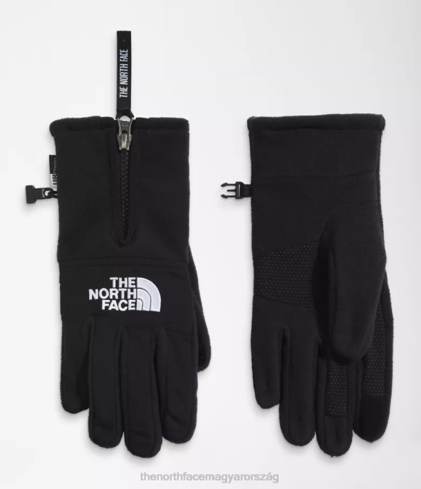 The North Face tartozék J2LJ426 tnf fekete egynemű denali etip kesztyű