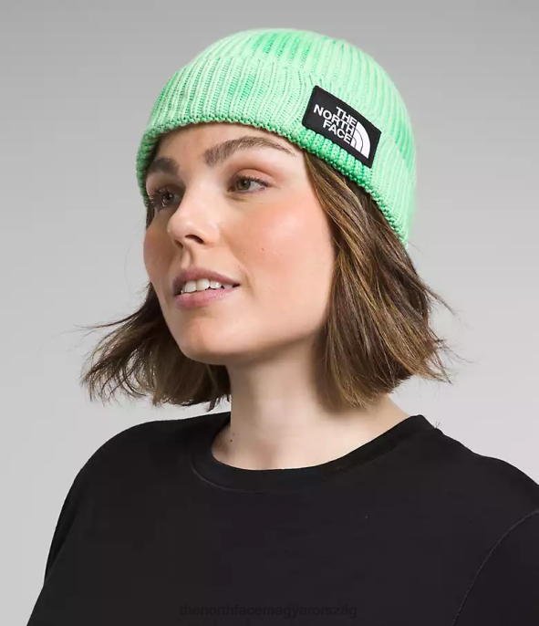 The North Face tartozék J2LJ795 klorofill zöld egynemű nyakkendős logós doboz sapka