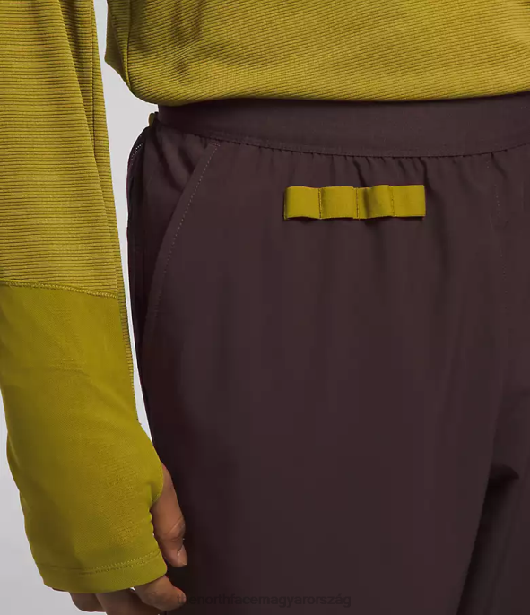 The North Face ruházat J2LJ216 szénbarna férfiak trailwear okt kocogók