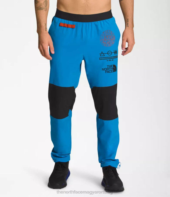 The North Face ruházat J2LJ217 szuper szonikus kék/tnf fekete férfiak trailwear okt kocogók