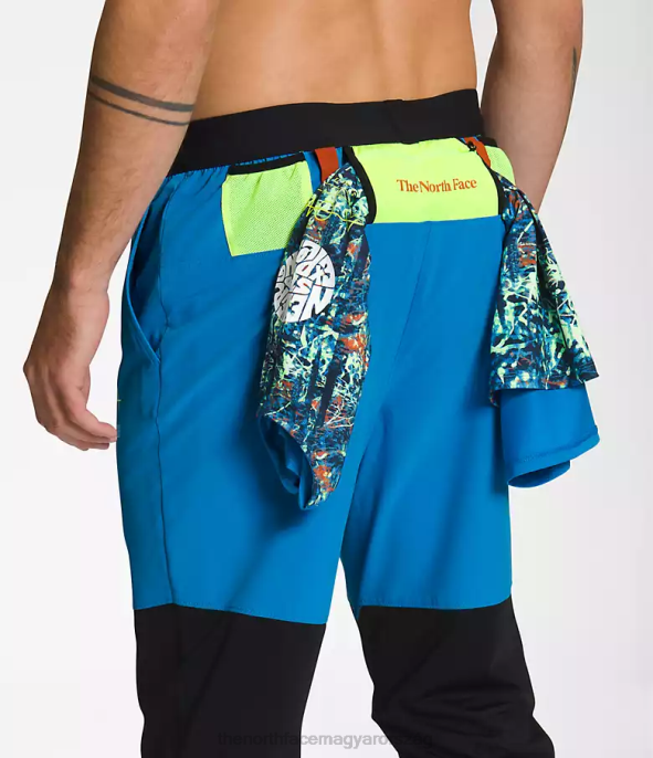 The North Face ruházat J2LJ217 szuper szonikus kék/tnf fekete férfiak trailwear okt kocogók