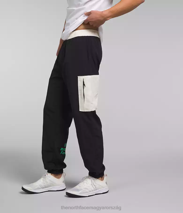 The North Face ruházat J2LJ489 tnf fekete/gardenia fehér férfiak tnf nylon easy nadrág