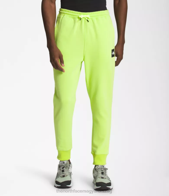 The North Face ruházat J2LJ1040 led sárga/tnf fekete férfiak box nse kocogók