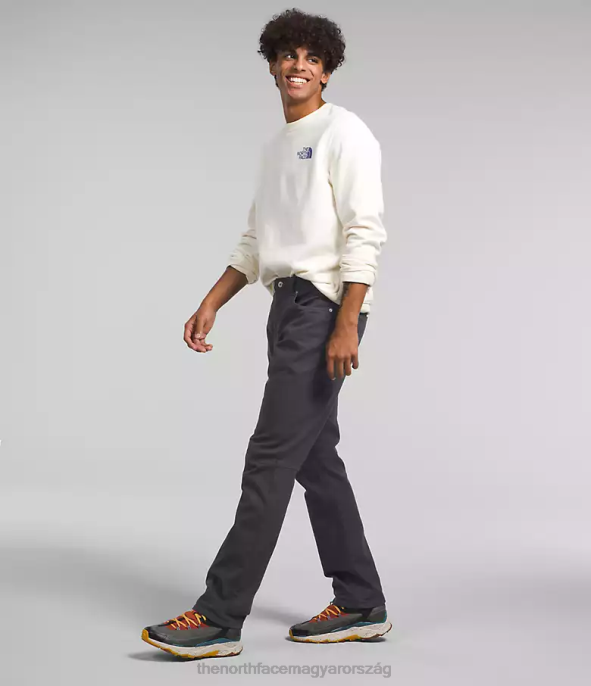 The North Face ruházat J2LJ128 aszfaltszürke férfiak mezei 5 zsebes nadrág