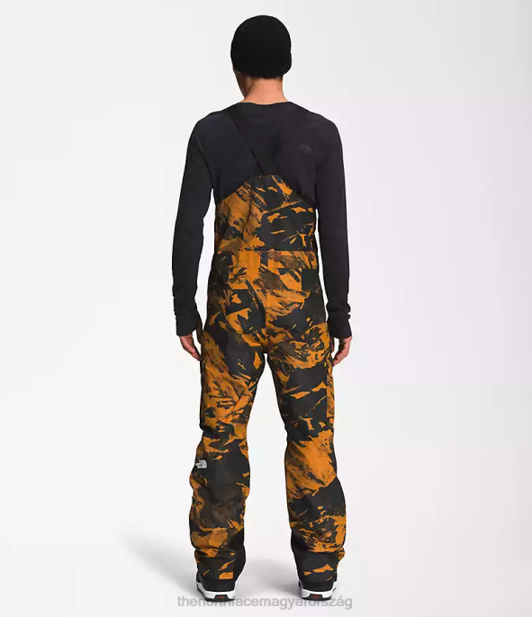 The North Face ruházat J2LJ656 bőr barna tónusú hegyi tájkép nyomat férfiak szabadság előke