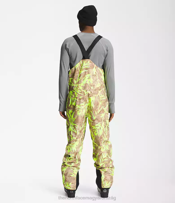 The North Face ruházat J2LJ657 használati barna ecsetnyomat férfiak szabadság előke