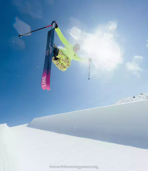 The North Face ruházat J2LJ657 használati barna ecsetnyomat férfiak szabadság előke