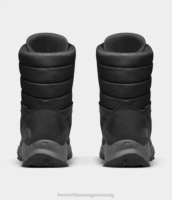 The North Face cipő J2LJ1308 tnf fekete/cinkszürke férfiak termoball csizma cipzáras