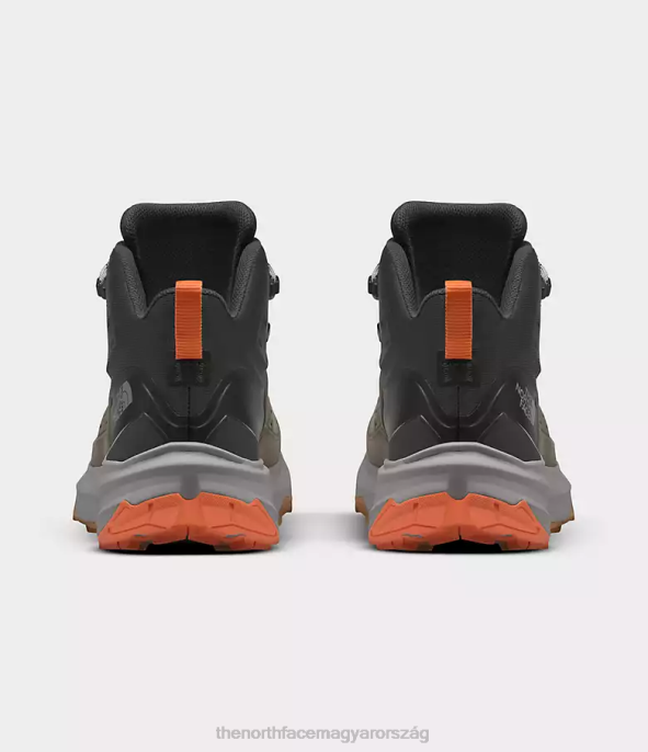 The North Face cipő J2LJ608 új taupe zöld/aszfaltszürke férfiak vectiv exploris 2 mid futurelight bőrcsizma