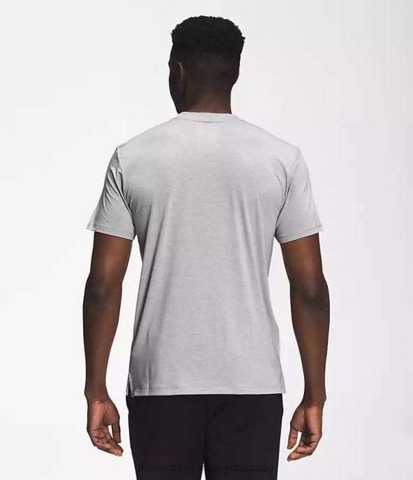 The North Face ruházat J2LJ1256 meld szürke hanga férfiak vándor rövid ujjú