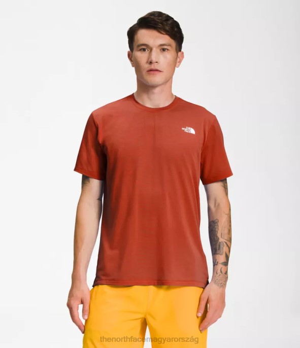 The North Face ruházat J2LJ1257 rozsdás bronz férfiak vándor rövid ujjú