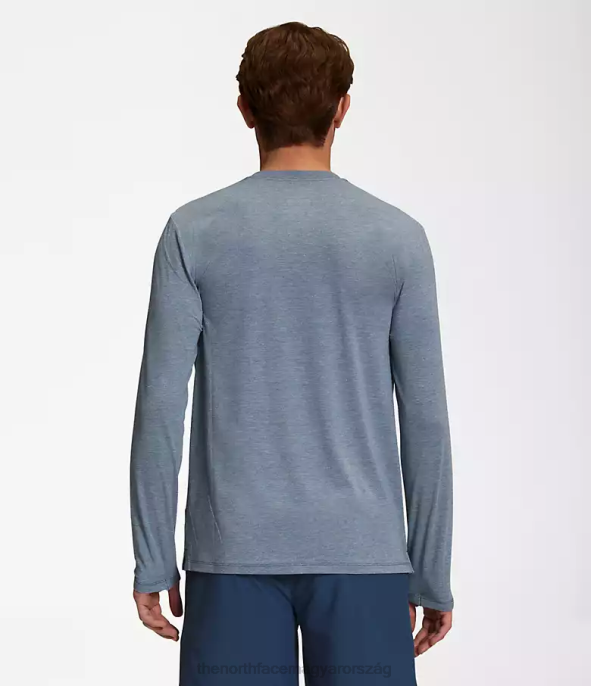 The North Face ruházat J2LJ20 árnyas kék hanga férfiak vándor hosszú ujjú
