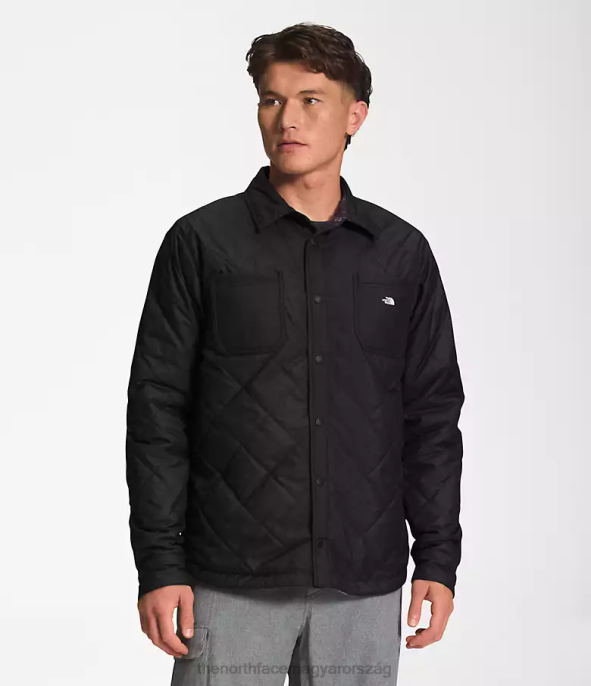 The North Face ruházat J2LJ298 tnf fekete/kockás férfiak fort point szigetelt flanel