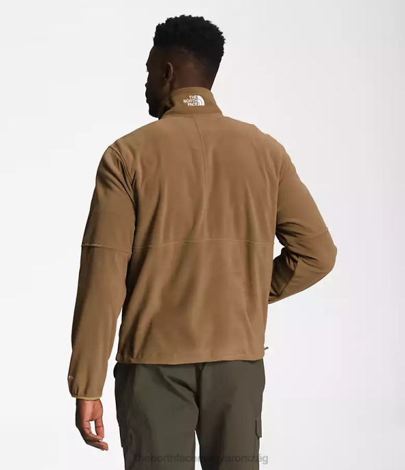 The North Face ruházat J2LJ300 használati barna férfiak tnf polartec 100 -zip