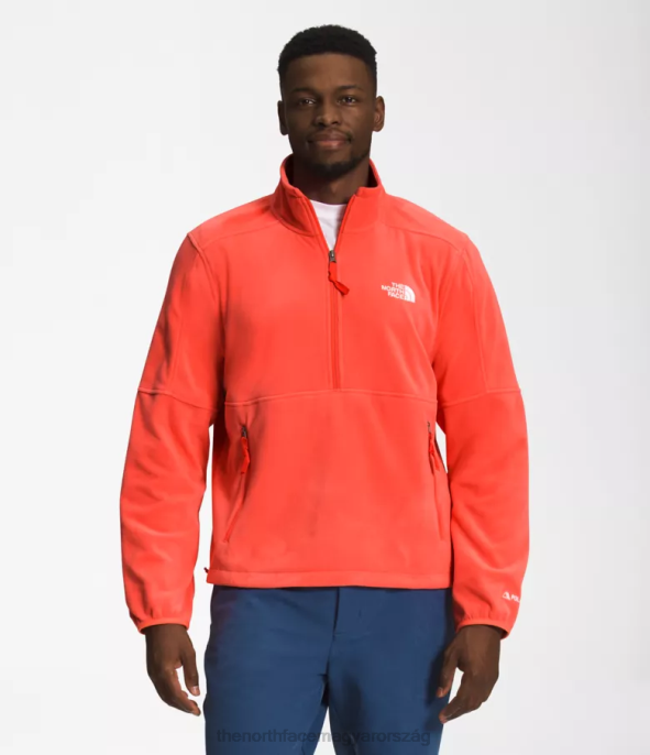 The North Face ruházat J2LJ303 retro narancs férfiak tnf polartec 100 -zip