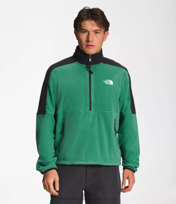 The North Face ruházat J2LJ305 mély fű zöld férfiak tnf polartec 100 -zip