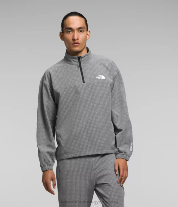 The North Face ruházat J2LJ416 tnf közepes szürke hanga férfiak tekware grid -zip