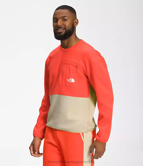The North Face ruházat J2LJ603 kavics/retro narancs férfiak tnf tech legénység