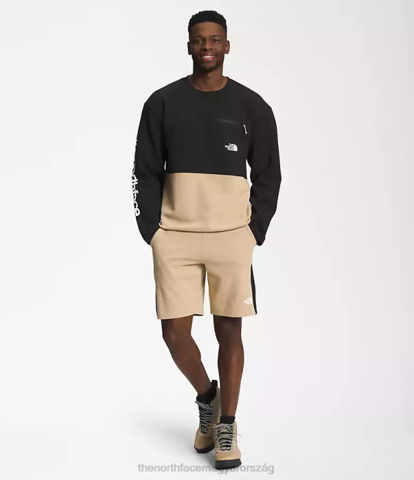 The North Face ruházat J2LJ605 khaki kő férfiak tnf tech legénység