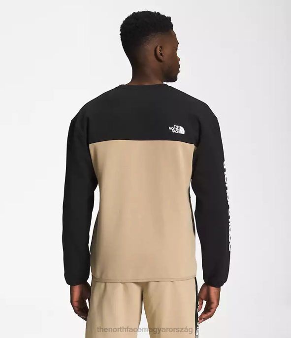The North Face ruházat J2LJ605 khaki kő férfiak tnf tech legénység