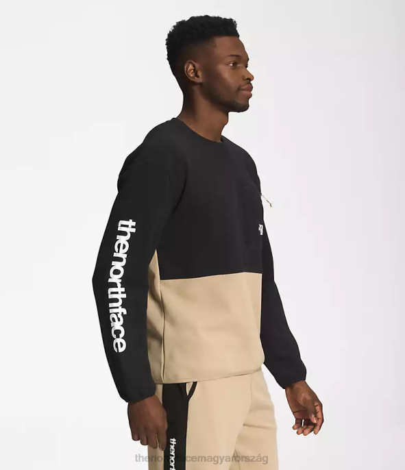 The North Face ruházat J2LJ605 khaki kő férfiak tnf tech legénység