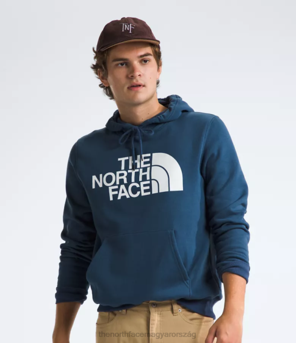 The North Face ruházat J2LJ111 árnyékos kék férfiak félkupolás pulóver kapucnis pulóver