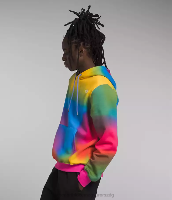 The North Face ruházat J2LJ654 szuper szonikus kék színátmenetes nyomtatás férfiak egész mintás pulcsi