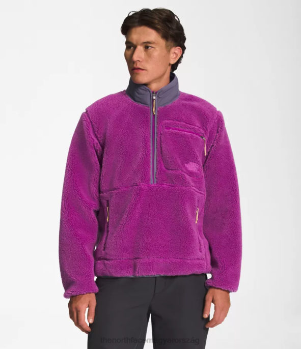 The North Face ruházat J2LJ120 lila kaktuszvirág/holdpala férfiak extrém bolyhos pulóver