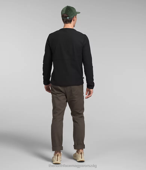 The North Face ruházat J2LJ207 tnf fekete férfiak alpesi polartec 100 legénység