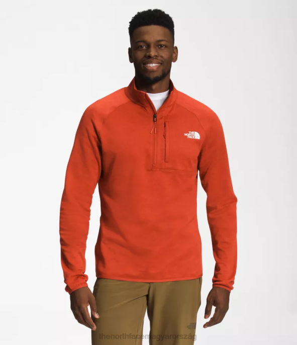 The North Face ruházat J2LJ410 rozsdás bronz hanga férfiak canyonlands -zip