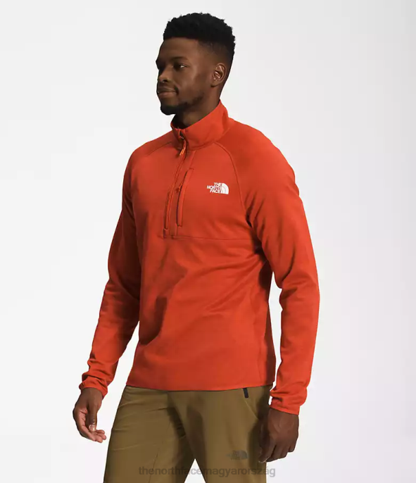 The North Face ruházat J2LJ410 rozsdás bronz hanga férfiak canyonlands -zip