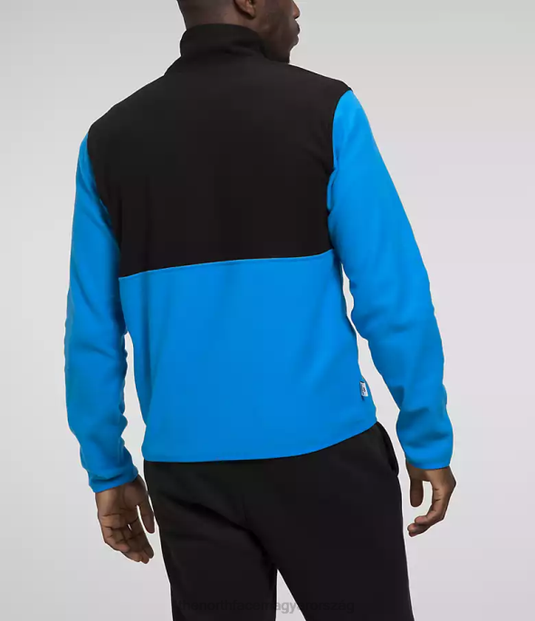 The North Face ruházat J2LJ776 optikai kék/tnf fekete férfiak alpesi polartec 100 -zip