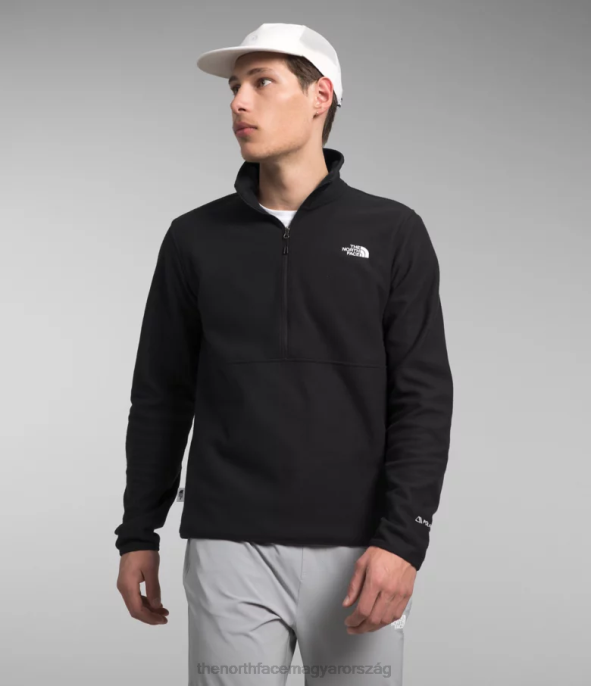 The North Face ruházat J2LJ778 tnf fekete férfiak alpesi polartec 100 -zip
