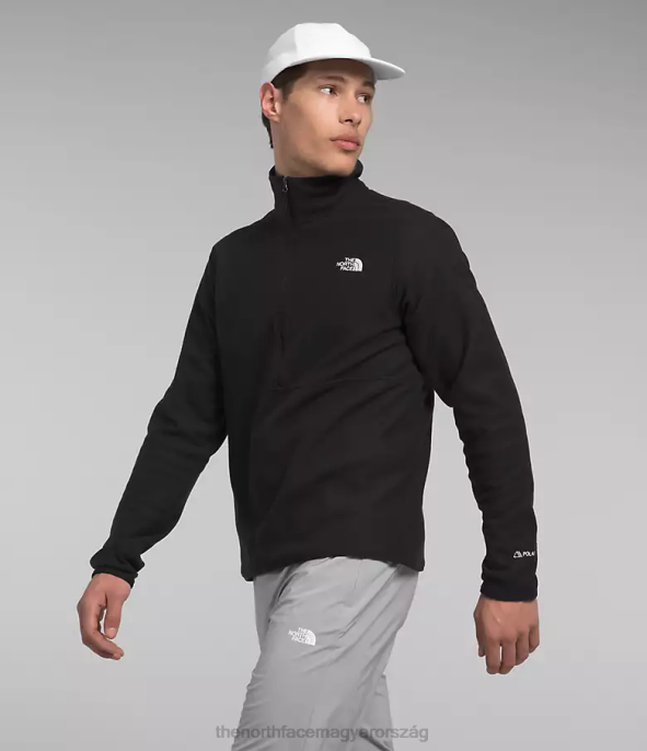 The North Face ruházat J2LJ778 tnf fekete férfiak alpesi polartec 100 -zip