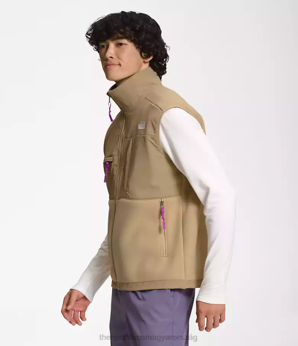The North Face ruházat J2LJ599 khaki kő férfiak denali mellény