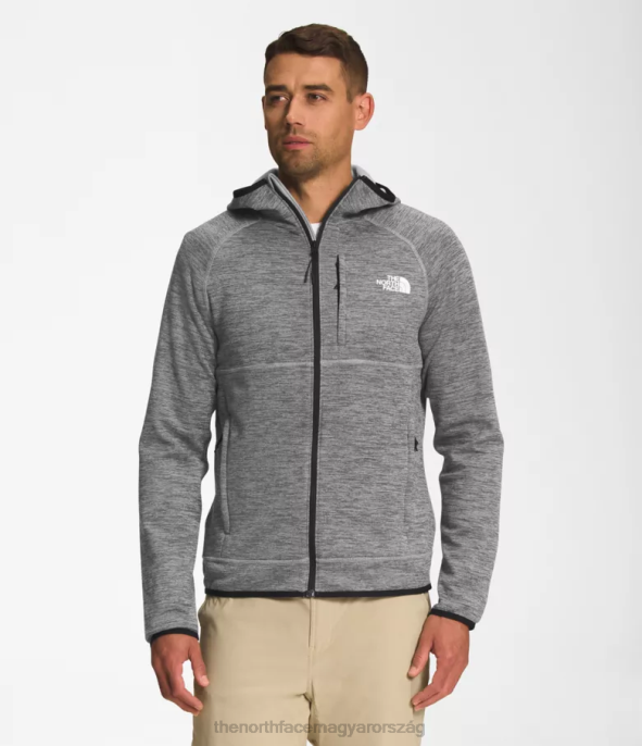 The North Face ruházat J2LJ922 tnf közepes szürke hanga férfiak canyonlands pulcsi