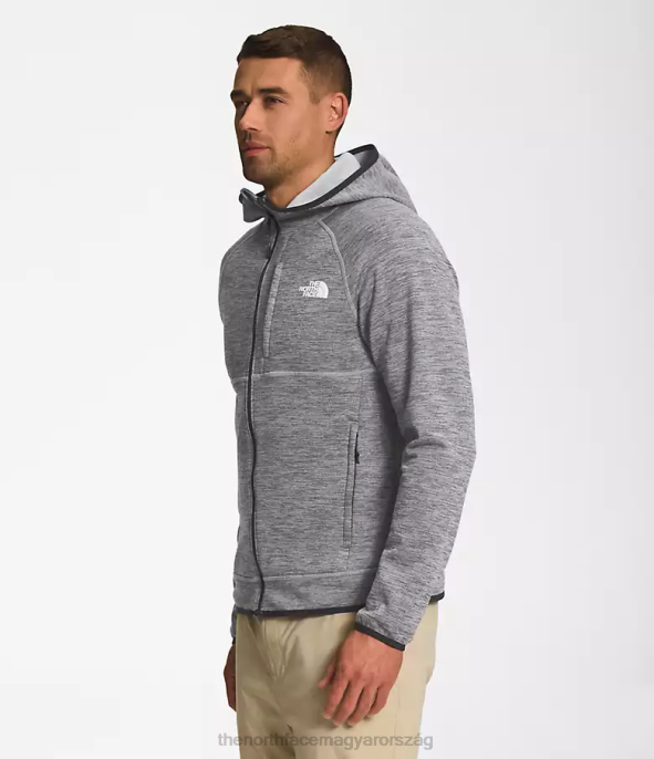 The North Face ruházat J2LJ922 tnf közepes szürke hanga férfiak canyonlands pulcsi