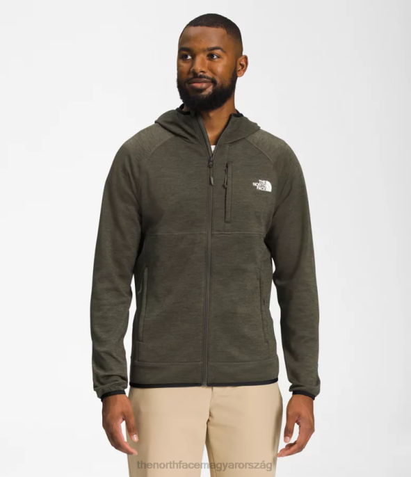 The North Face ruházat J2LJ926 új taupe zöld hanga férfiak canyonlands pulcsi