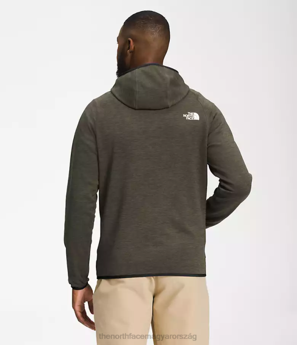 The North Face ruházat J2LJ926 új taupe zöld hanga férfiak canyonlands pulcsi