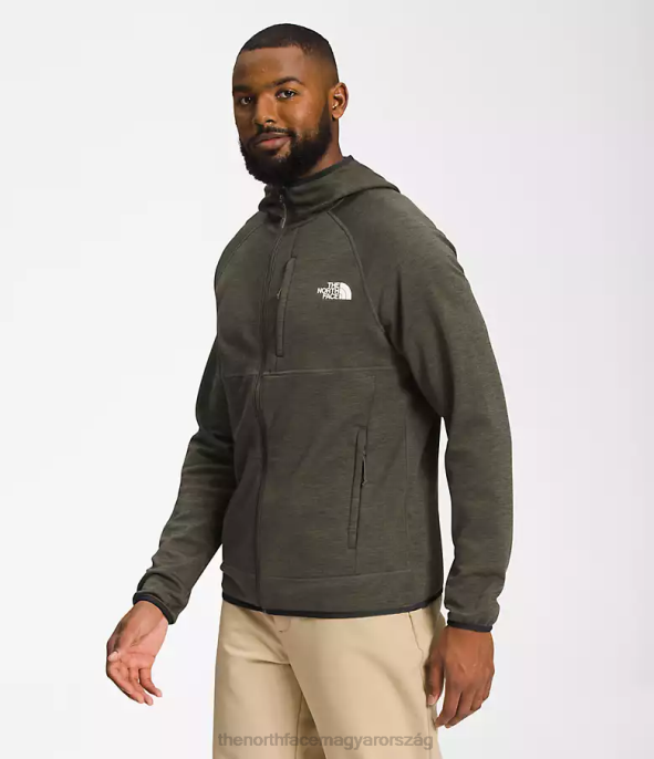 The North Face ruházat J2LJ926 új taupe zöld hanga férfiak canyonlands pulcsi